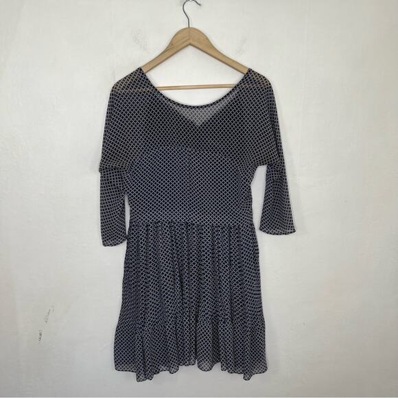 Camilla & Marc Kingston Mosaic Print Blue Dress Size 2 - Picture 2 of 15